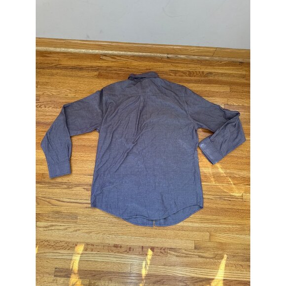 Mens Croft & Barrow Button-Down Shirt Easy Care M Long Sleeve Chest Pocket - Picture 6 of 8